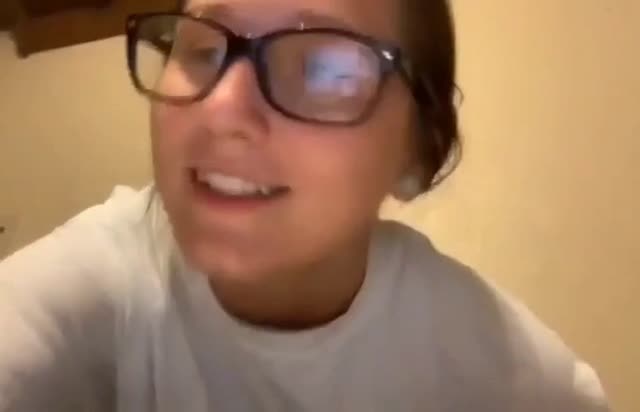 Nerdy Babe Surprises with Huge, Perfect Tits